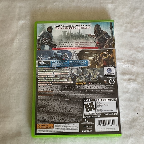 Ubisoft Assassin's Creed: Revelations for Xbox 360 - Green Case - Picture 2 of 3